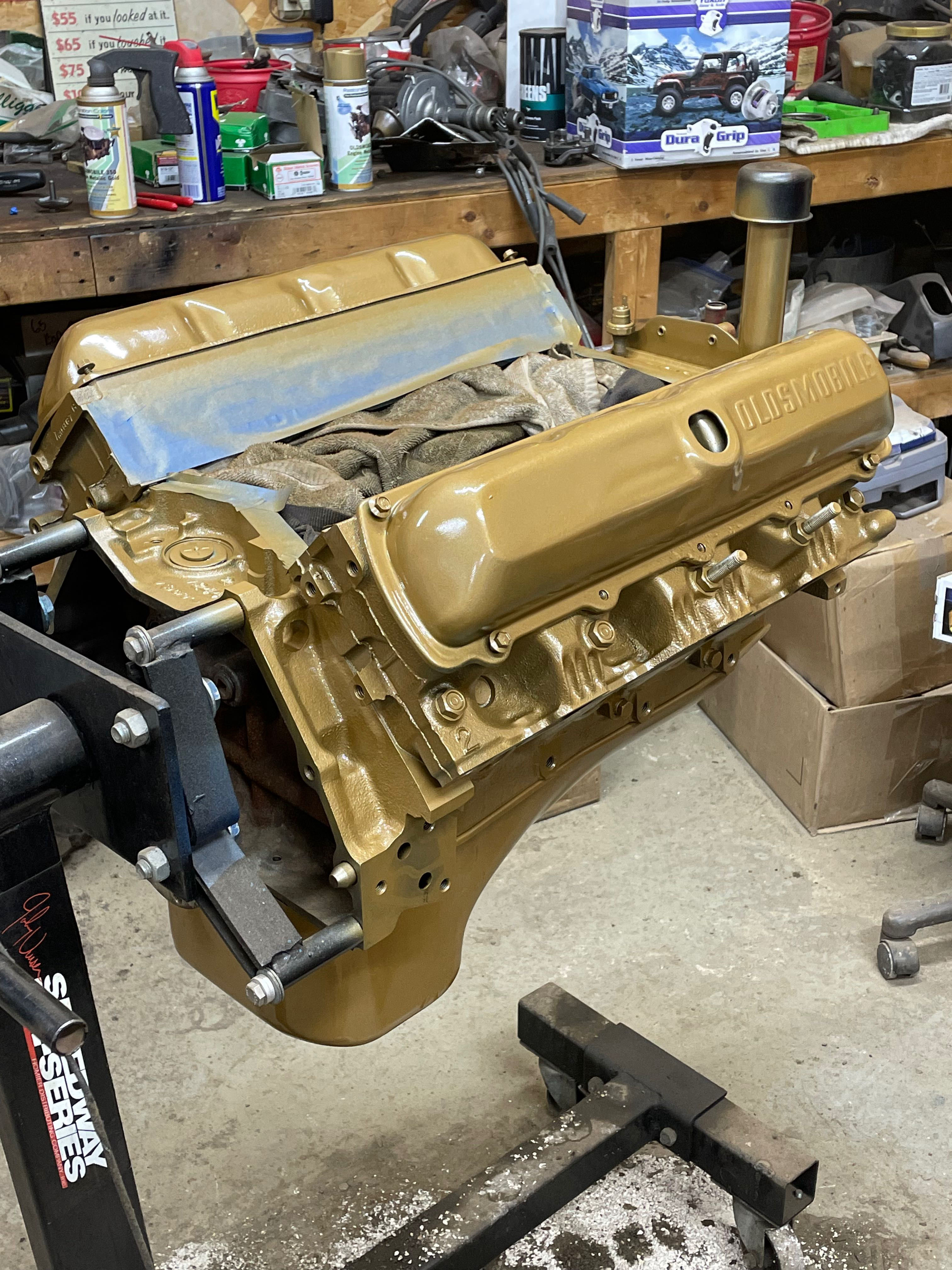 Engine rebuild for vintage GM muscle car in San Diego